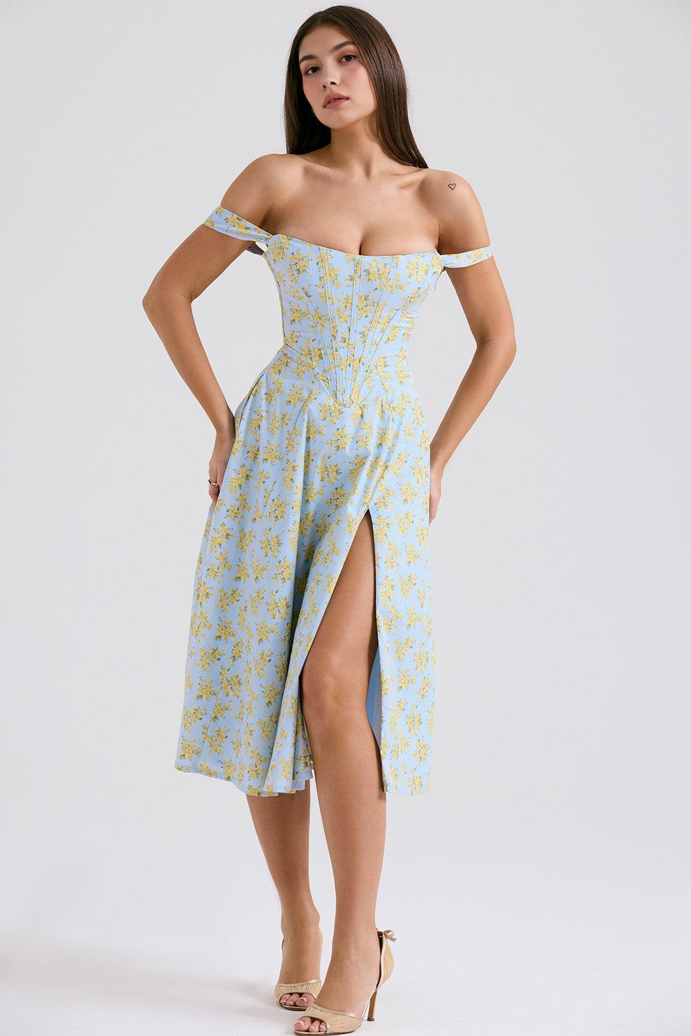 Olivia Bustier Dress